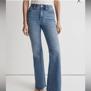NWT Madewell Perfect Vintage Flare Jean | Petite 24